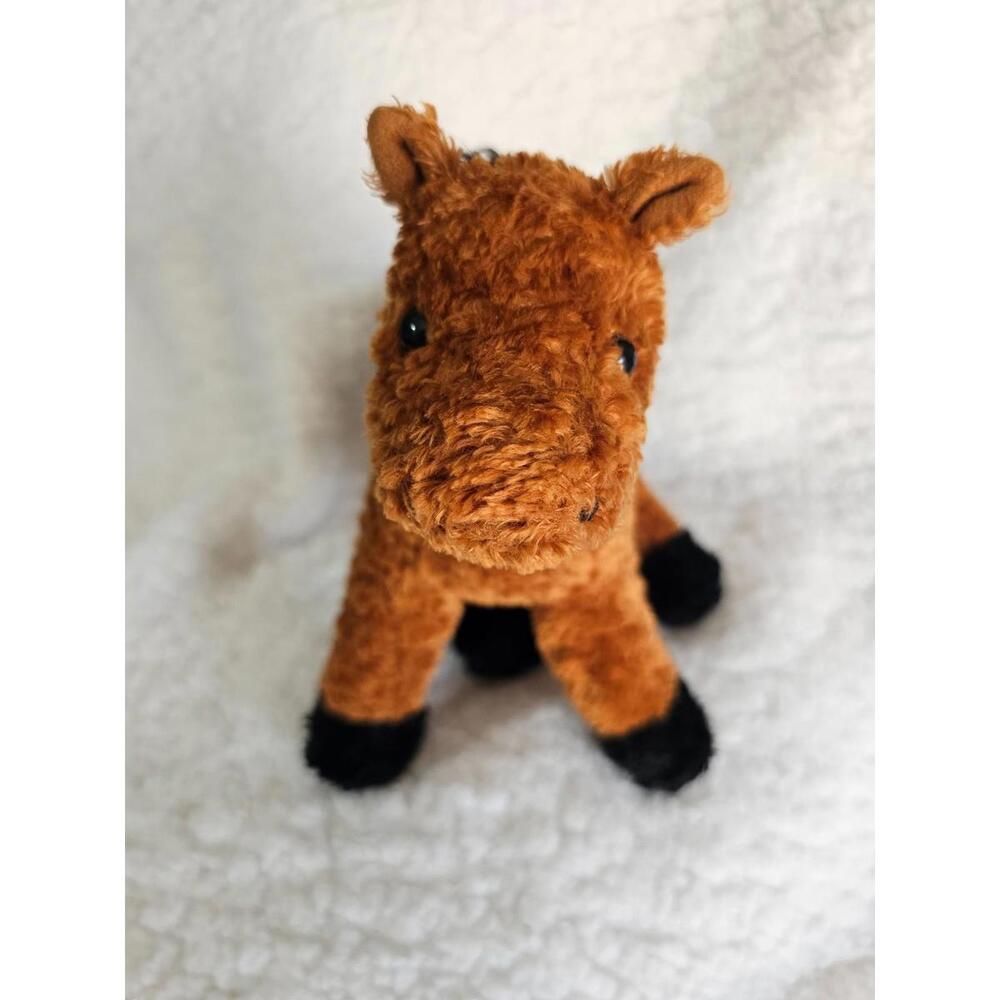 2003 Breyer Race Horse Seabiscuit #2 Plush Stuffed Animal Toy Brown 9" Movie - Picture 4 of 11